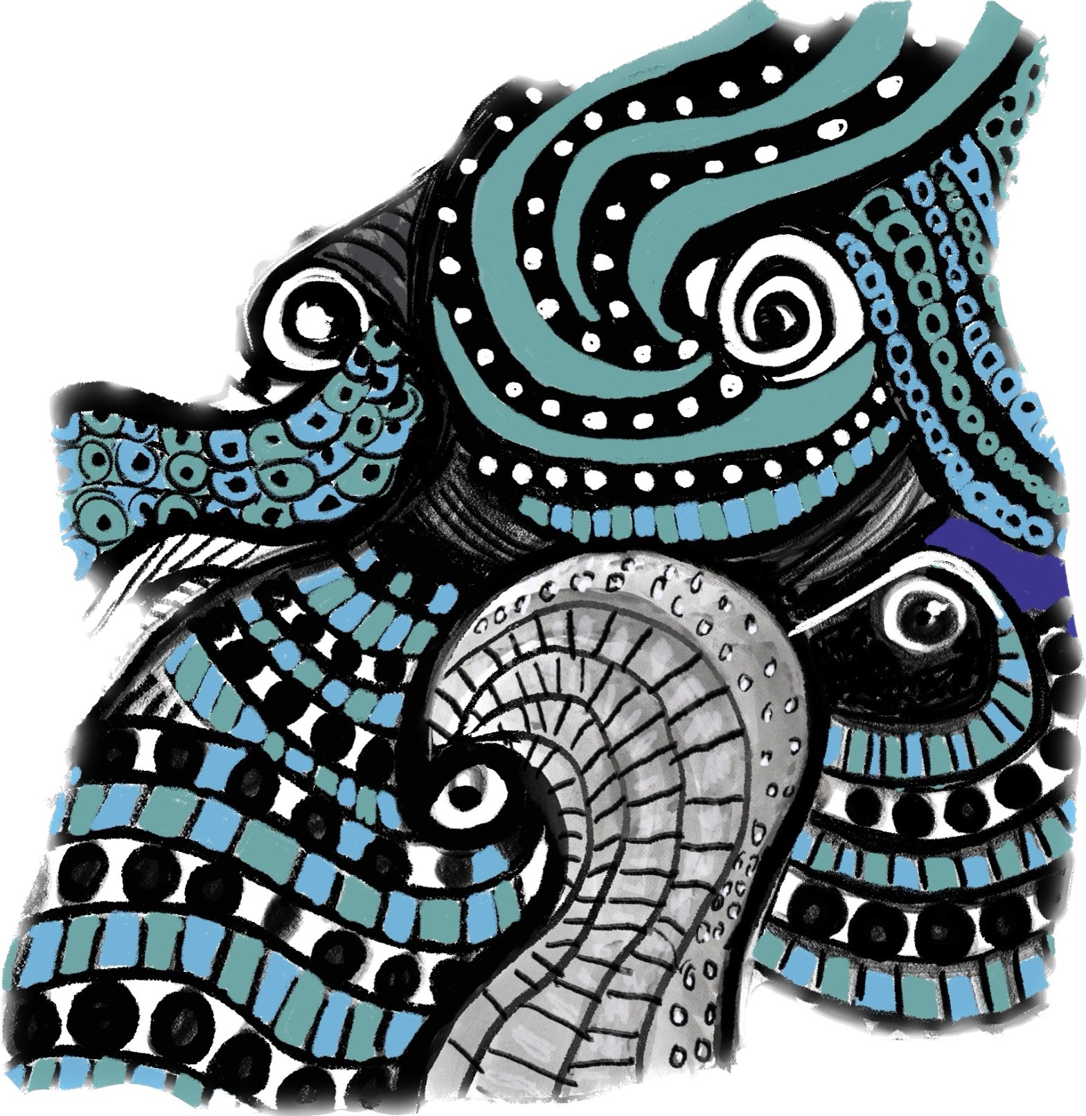 20XX Abstract Graphic Art Print