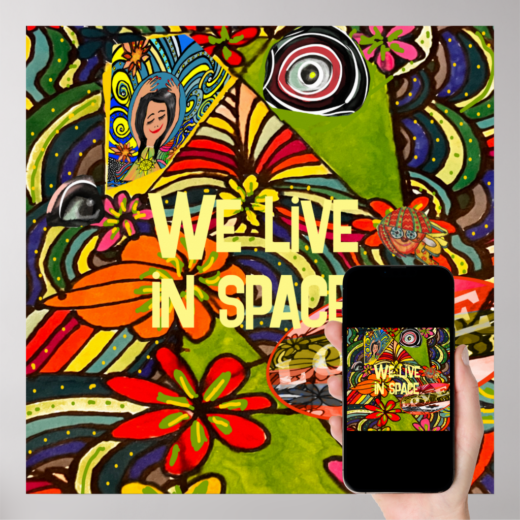 Did you realize you live in space? AbuNana Creations